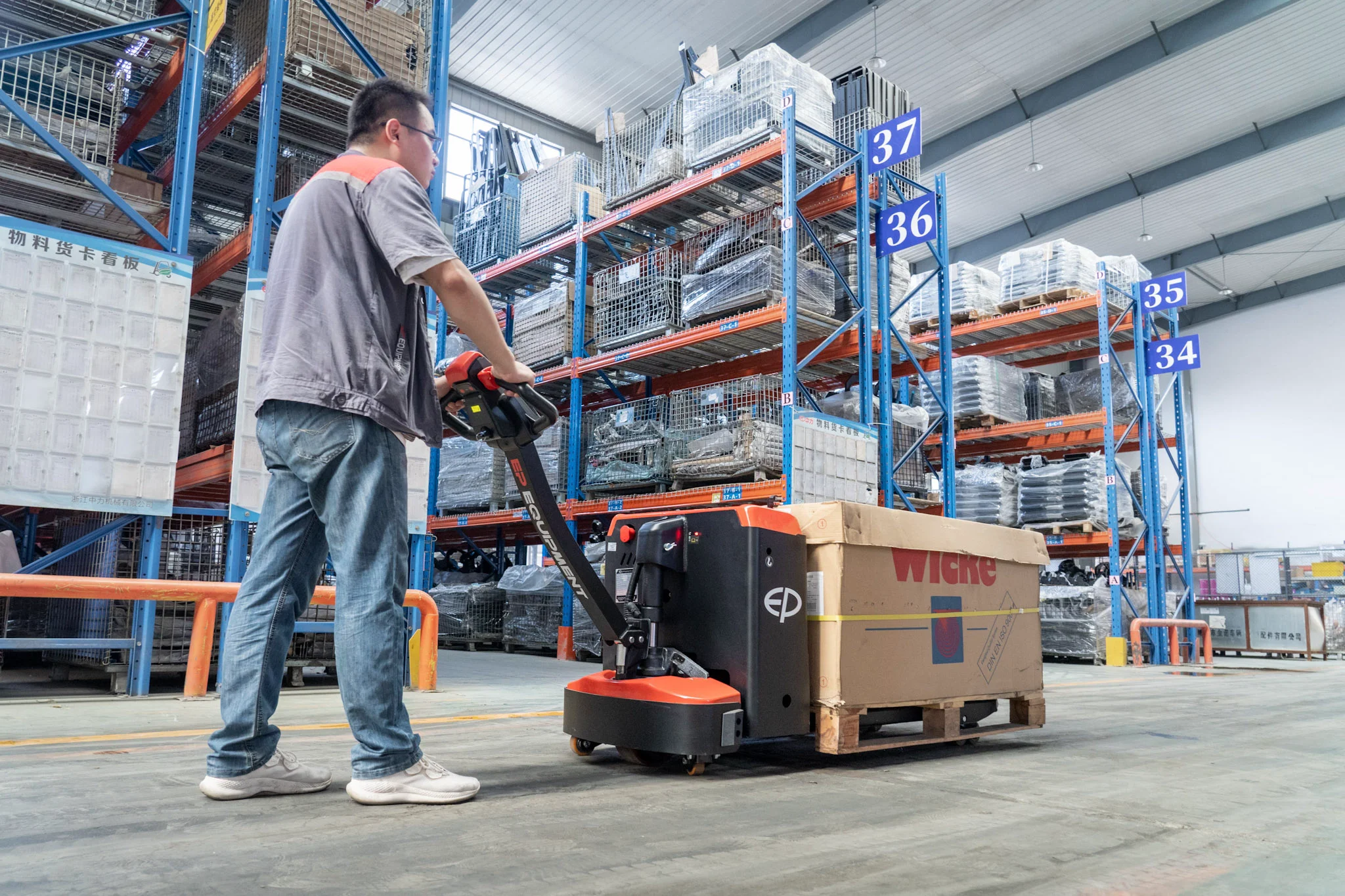 EP EPT20-ET2L 2 Ton Elektrikli Transpalet gorsel 4