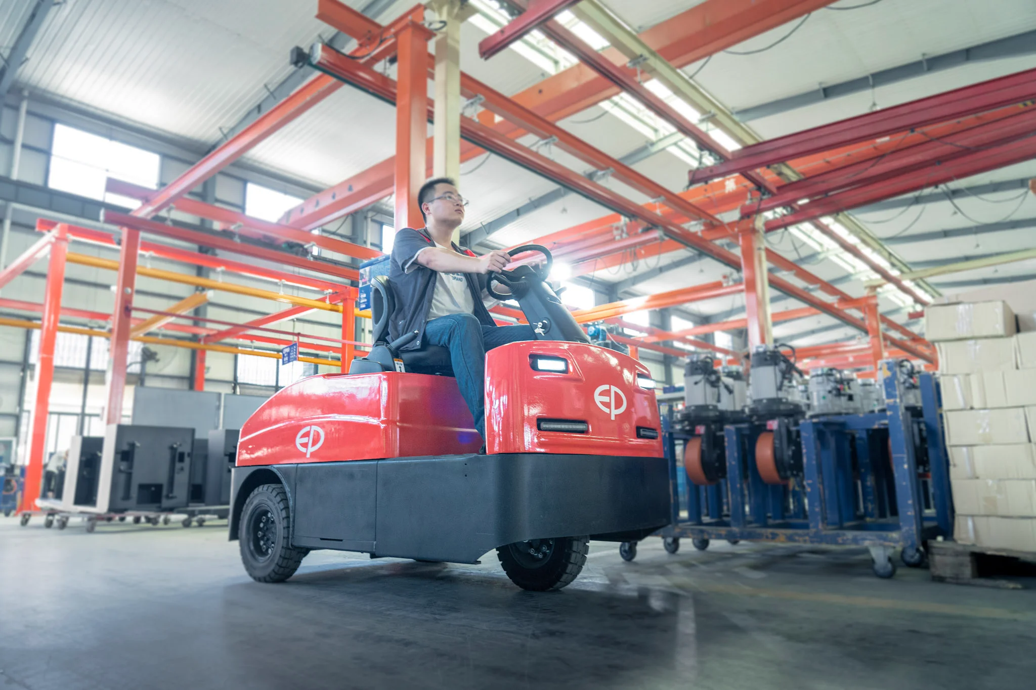 EP QDD301T 3 Ton Elektrikli Çekici gorsel 5