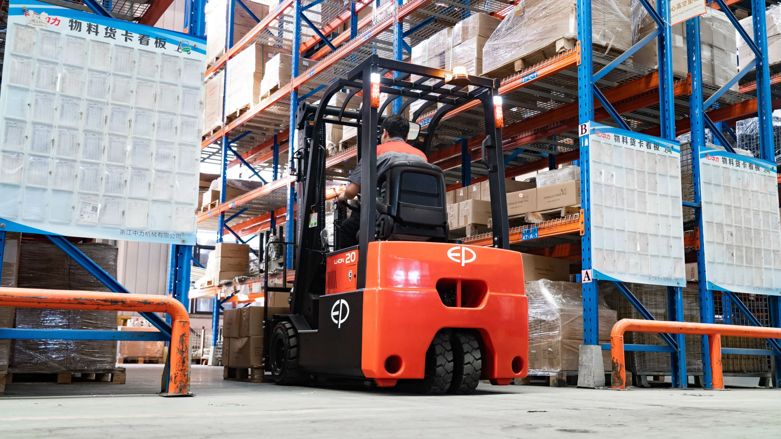 EP CPD15TVL 1.5 Ton Elektrikli Forklift gorsel 2
