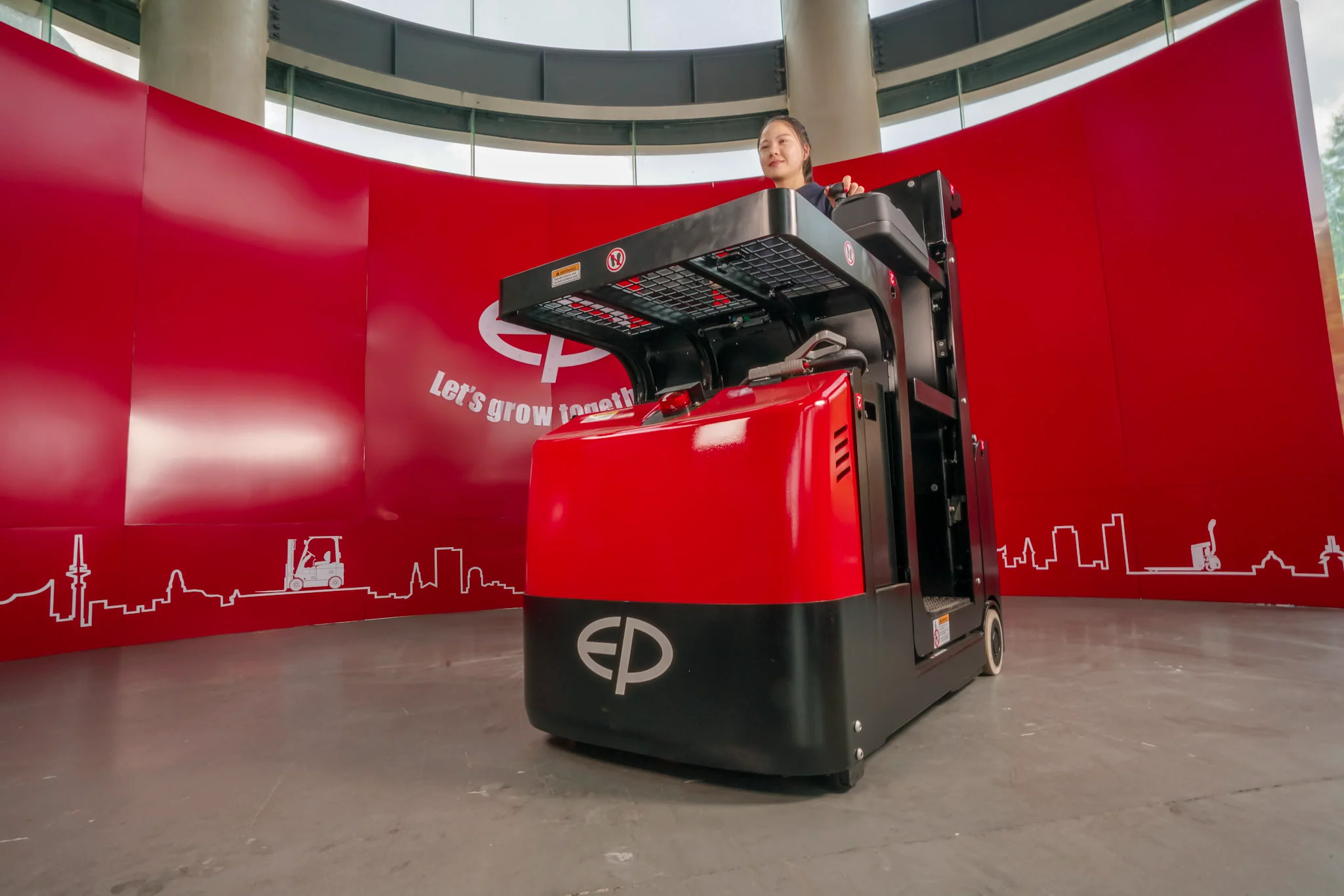 EP JX1 363 kg Elektrikli Dikey Sipariş Toplayıcı gorsel 2