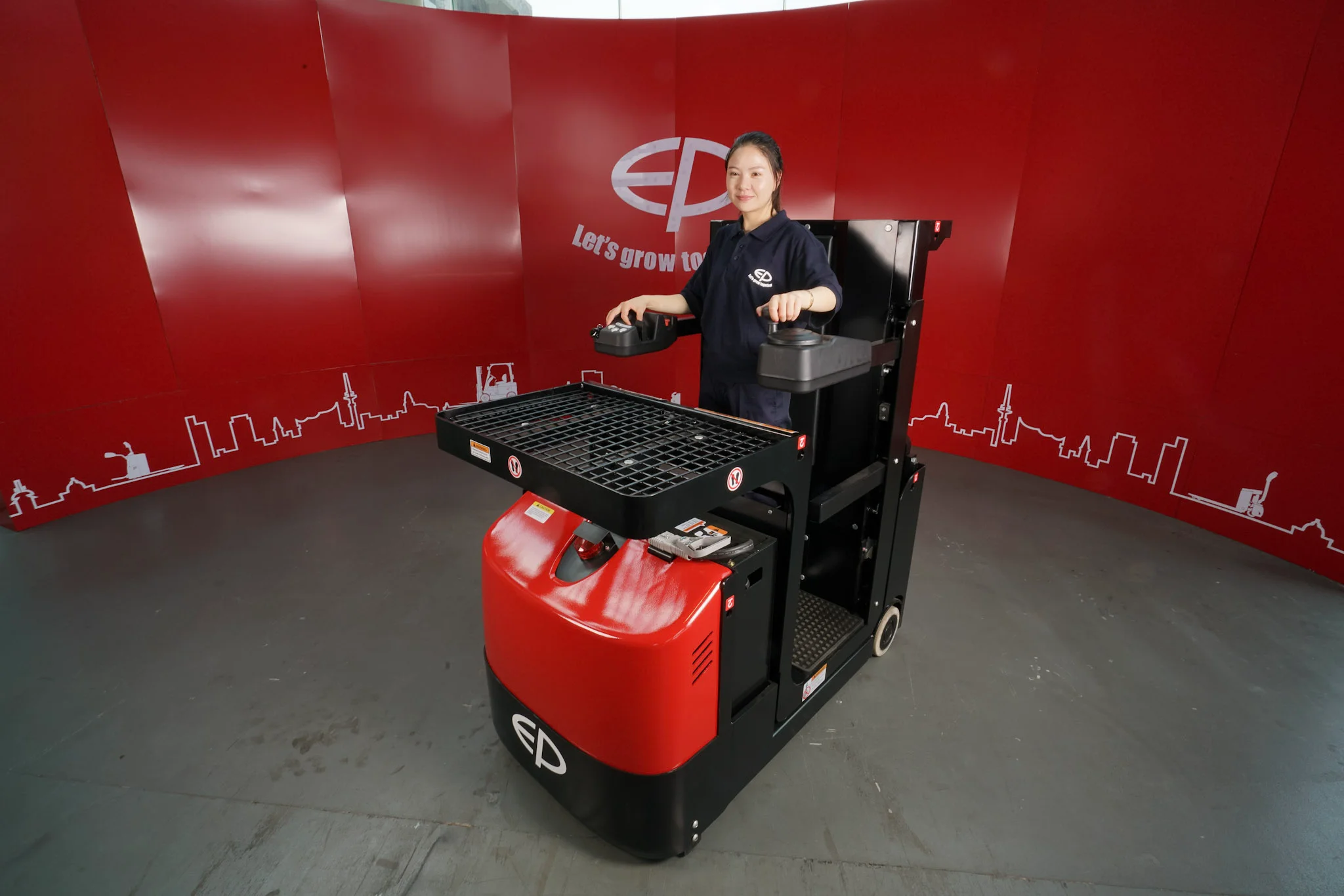 EP JX1 363 kg Elektrikli Dikey Sipariş Toplayıcı gorsel 3