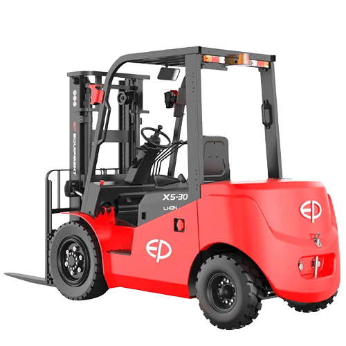 EP EFL352X5 3 Ton Elektrikli Forklift 80V 560Ah Li-ion Batarya 4800m