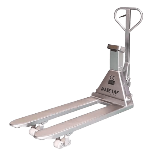 2 Ton INOX Paslanmaz Terazili Manuel Transpalet