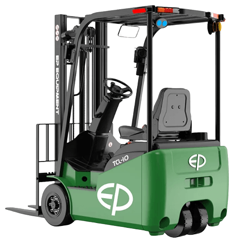 EP TCL101 1 Ton Elektrikli Forklift 80V 100Ah Li-ion Batarya 4500m